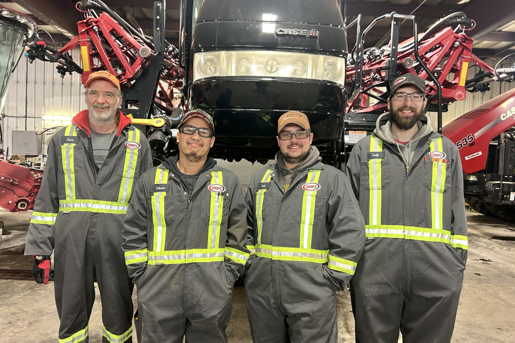 Case IH Pinnacle Service Award for Watrous